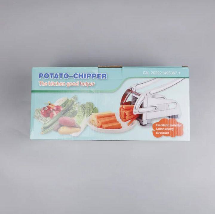 🔪 Cortador de Papas y Verduras de Acero Inoxidable – ¡Corta Fácil, Rápido y Seguro!