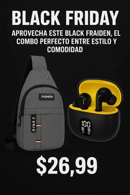 Cangurera  + Audífonos