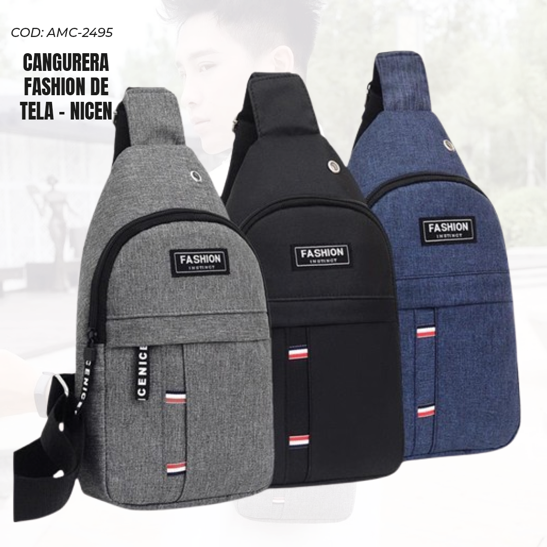 Cangurera  + Audífonos